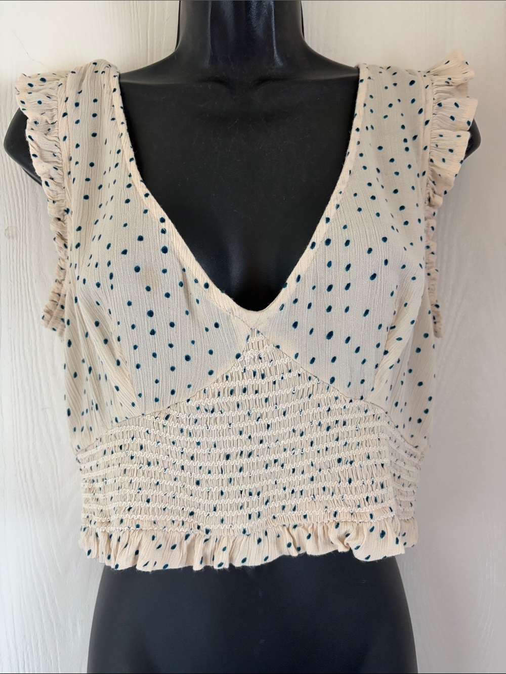 Aqua Crop Top